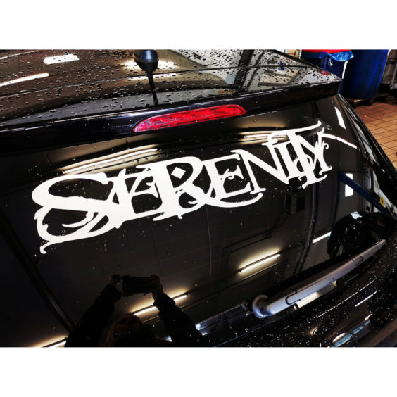 Serenity Car Sticker